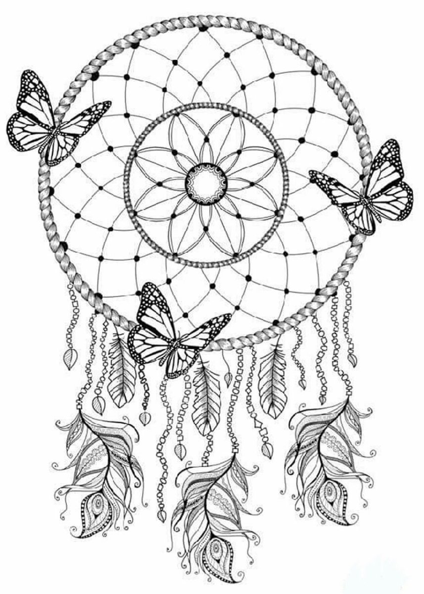 Мандала Ловец снов