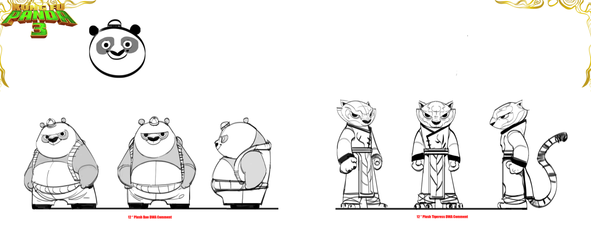 Мэй Линг кунг фу Панда концепт