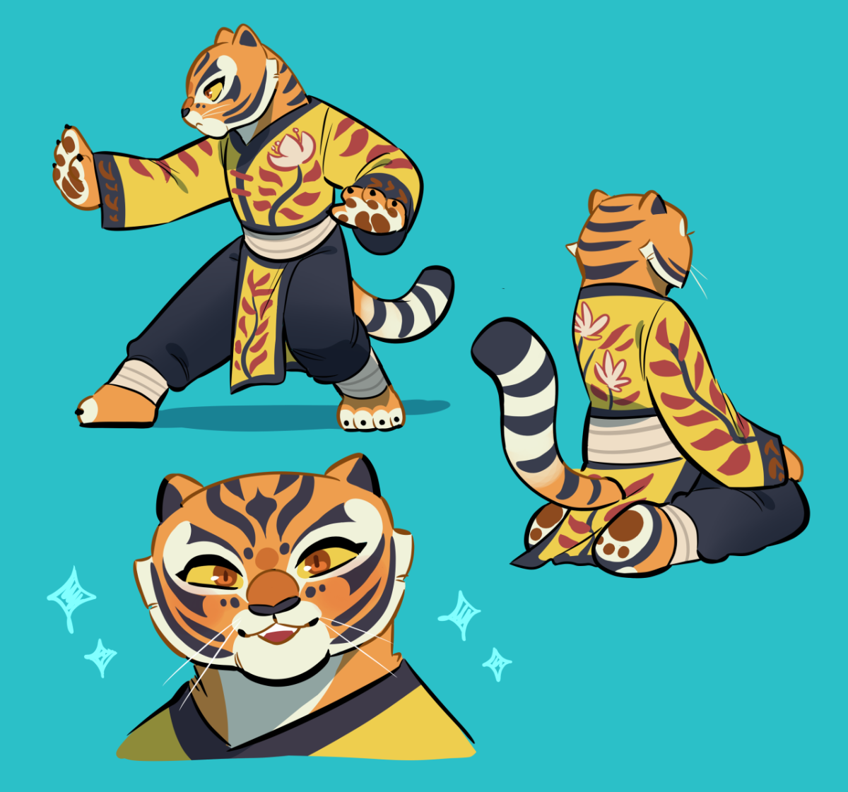 Kung Fu Panda Cup Print