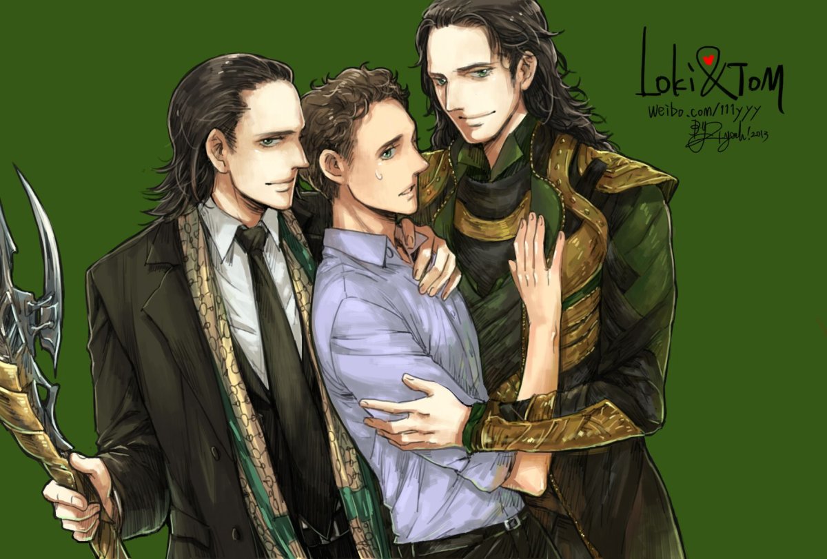 Том Хиддлстон арт