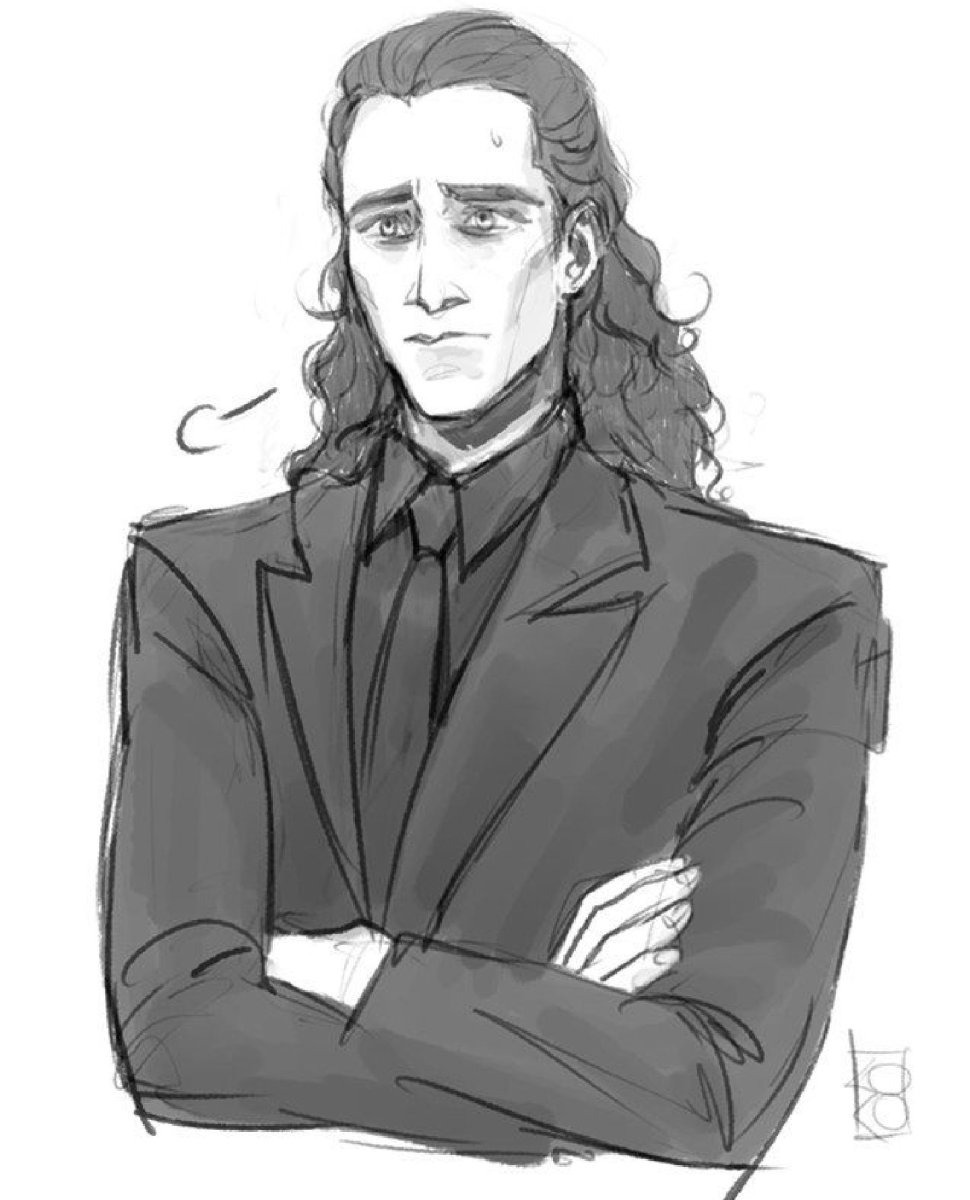 Локи Марвел портрет