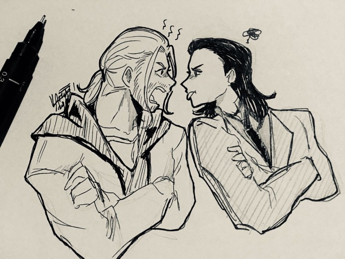 Локи скетч яой