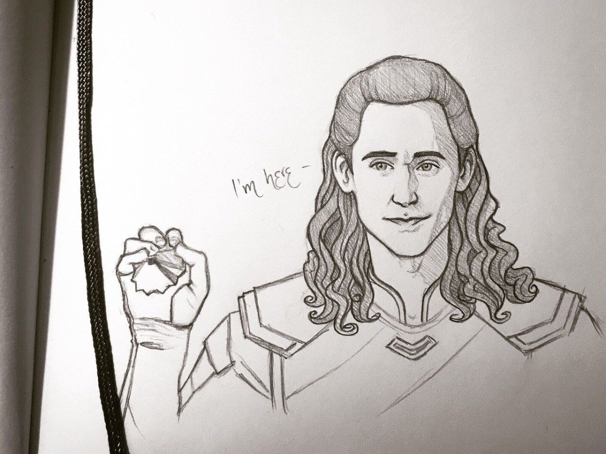 Раскраски Марвел Локи