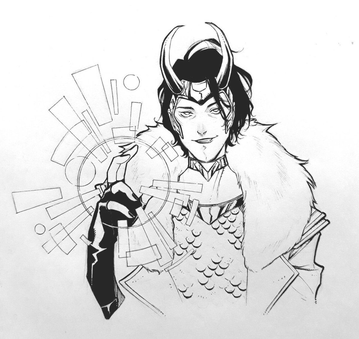 Локи нарисовать