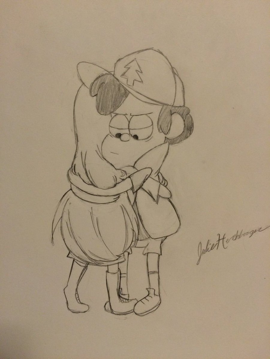 Лёгкие рисунки Гравити Фолз