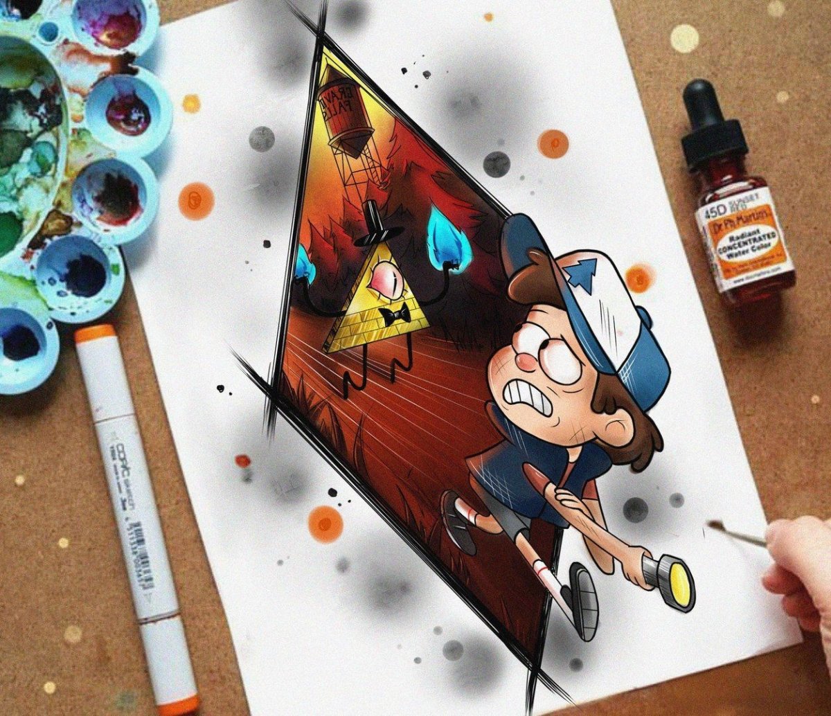 Скетчбук. Гравити Фолз