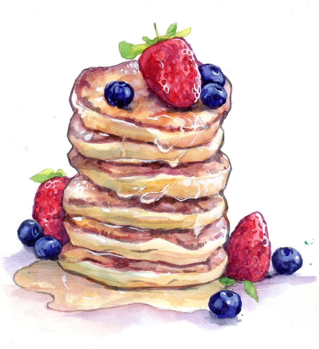 Панкейки вектор