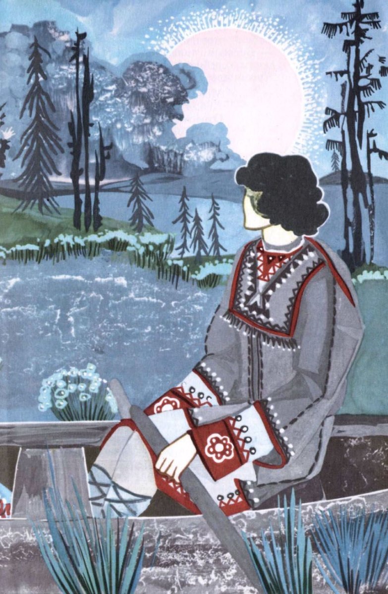 Пряхи у проруби карельская сказка