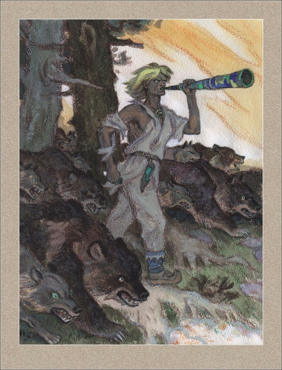 Мюд Мечев иллюстрации Калевала