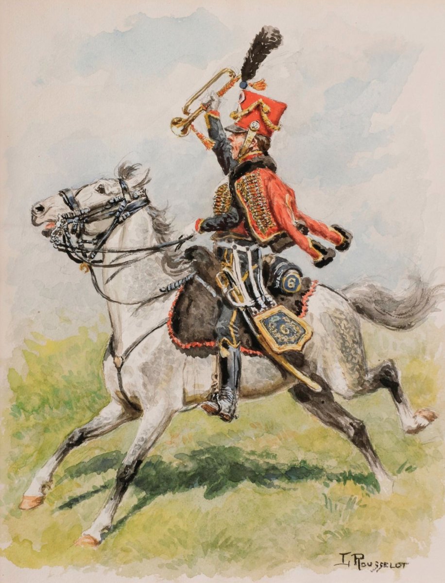 Портрет лейб-гусарского полковника е в Давыдова