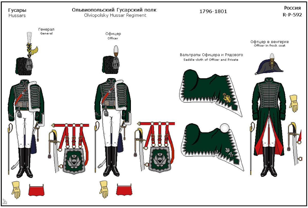 Польские крылатые гусары гравюра