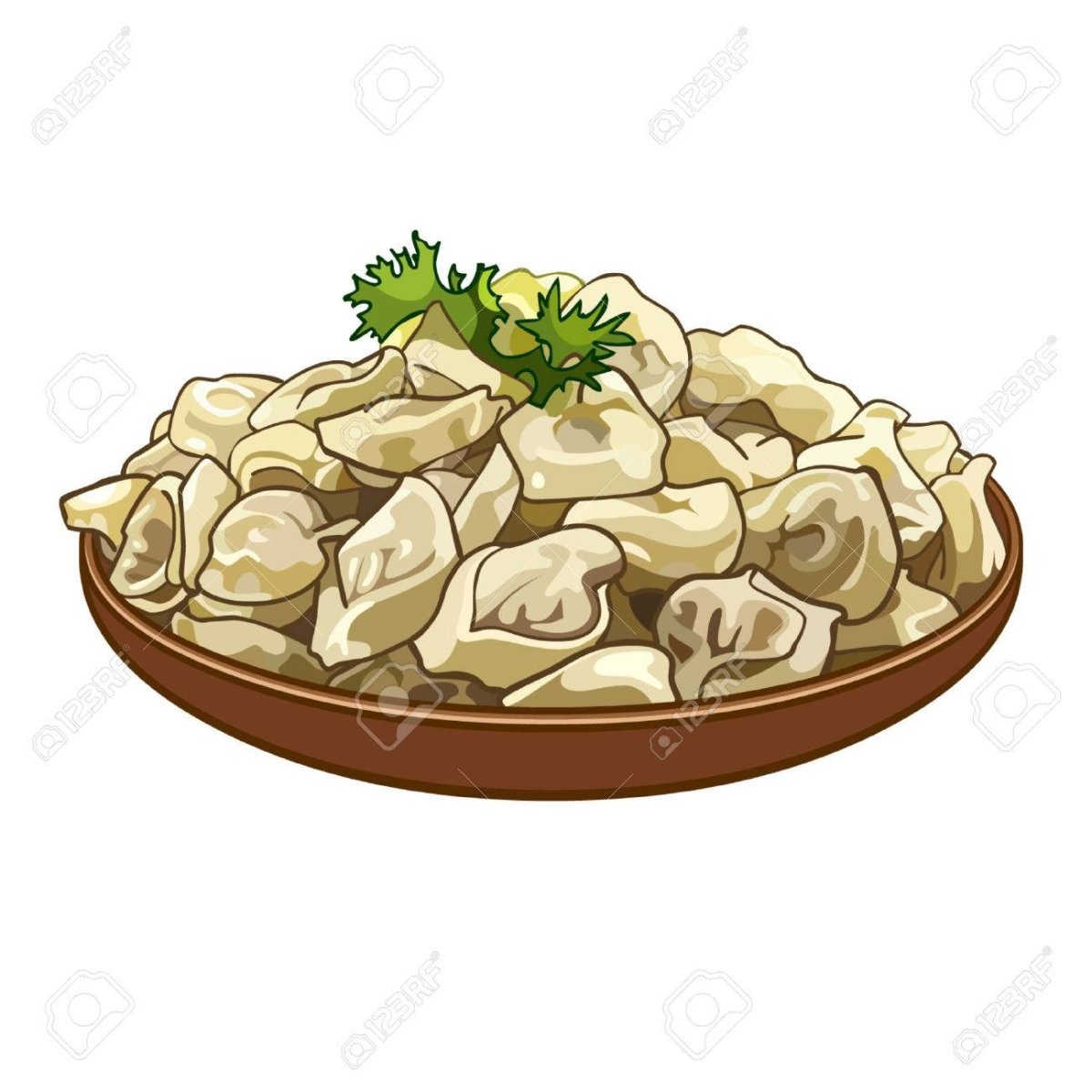 Пельмешки нарисованные