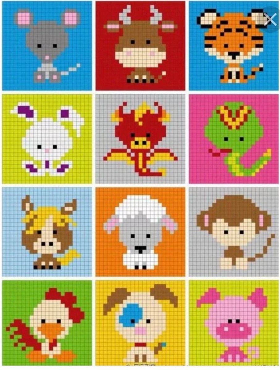 Вышивка крестом по клеткам