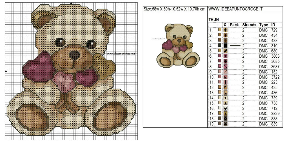Филейное вязание детские