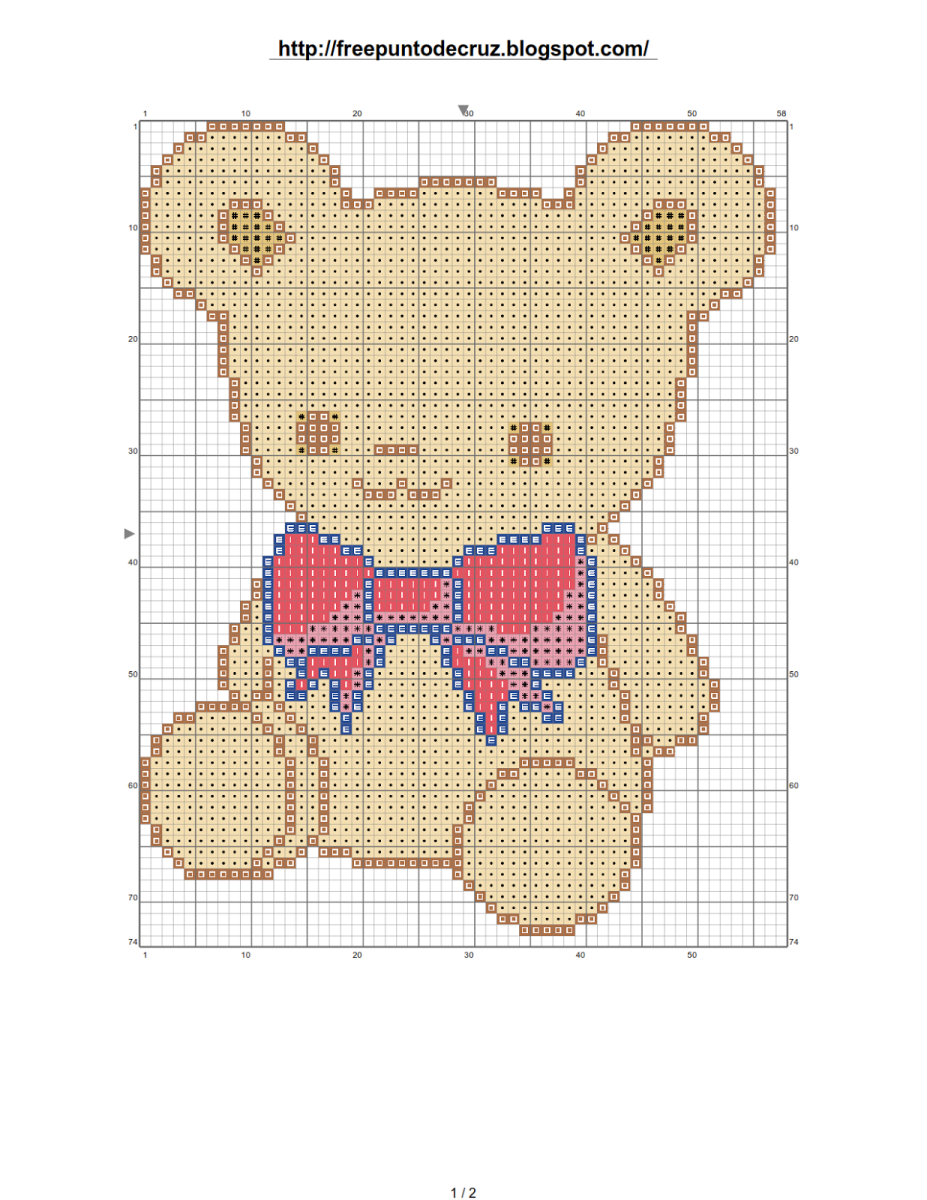 Животные по клеточкам маленькие