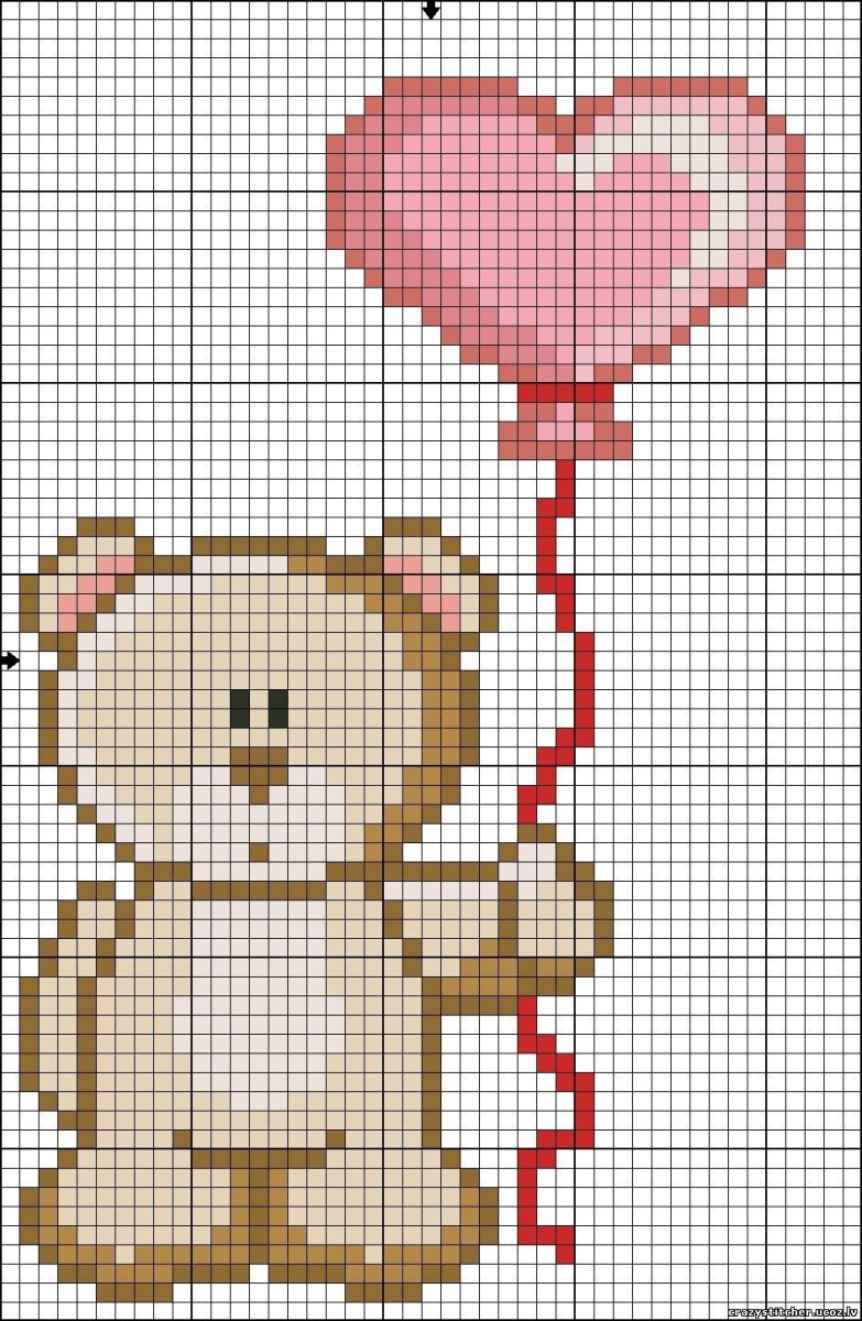 Рисунки по клеточкам в тетради