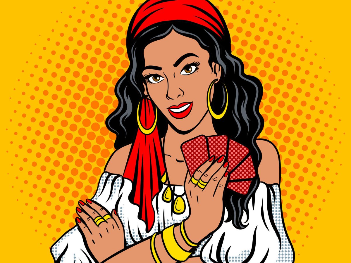 Цыганка мультяшная