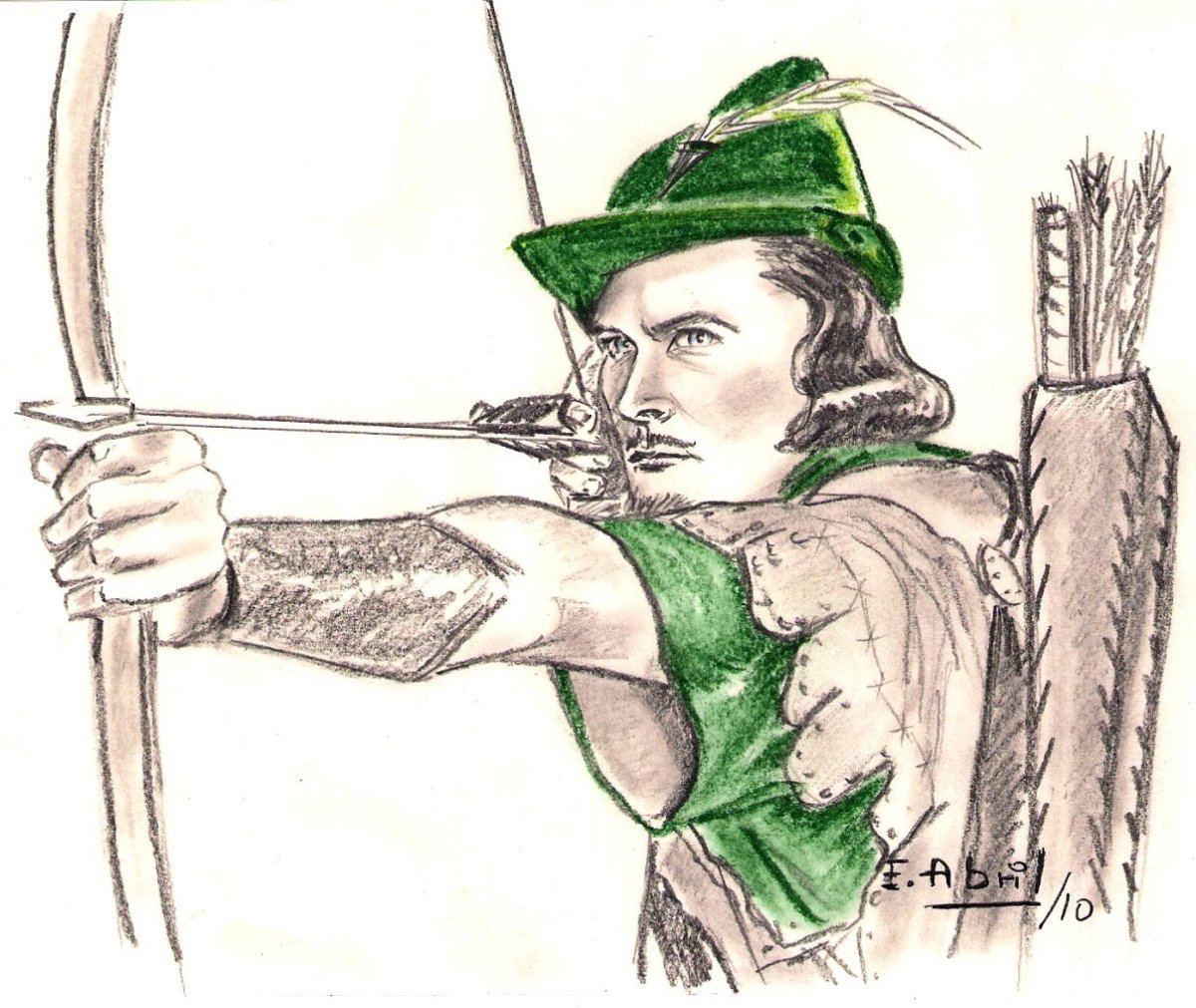 Робин Гуд портрет