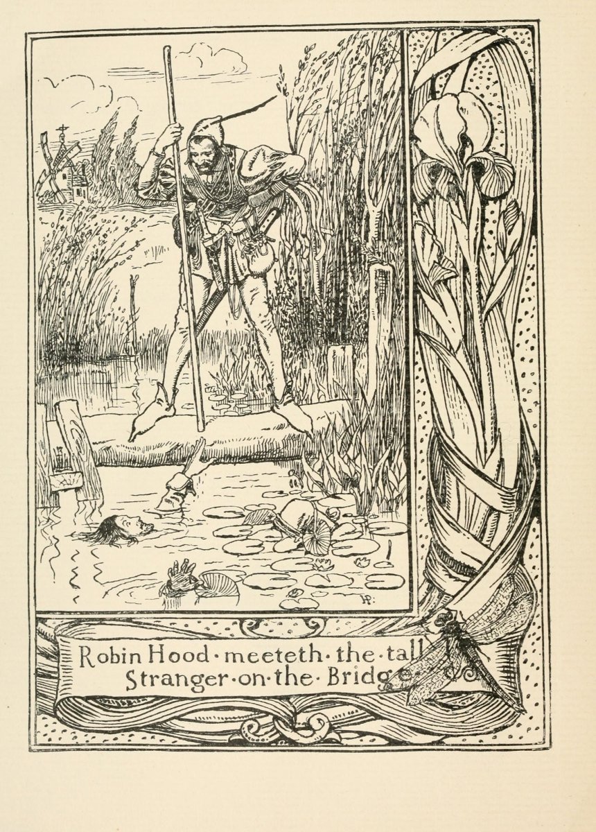 Робин Гуд иллюстрации Говард Пайл