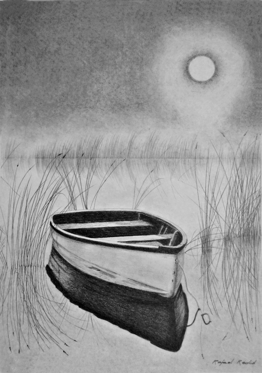 Пейзаж с тенью