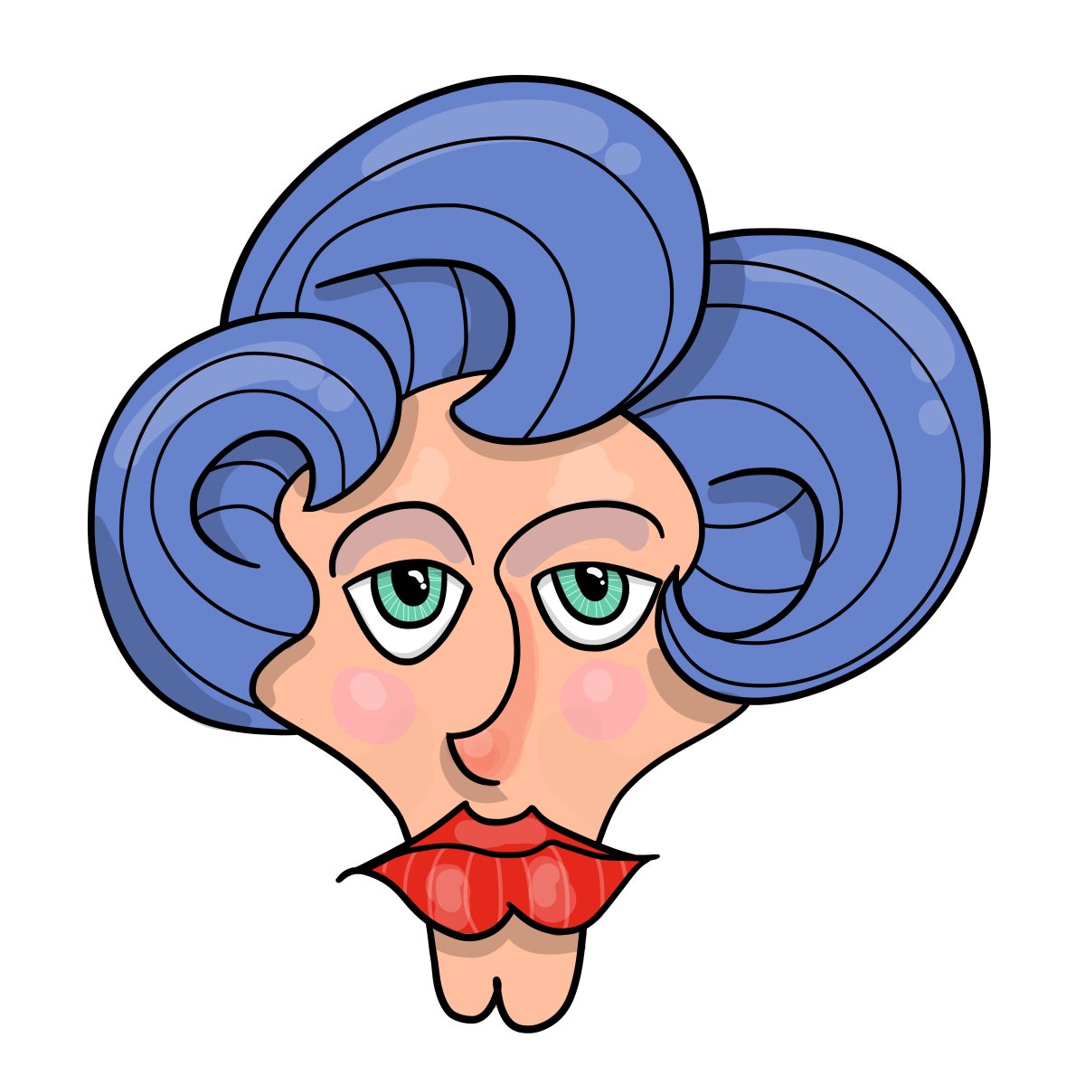 Рисунки тетя света мультяшная