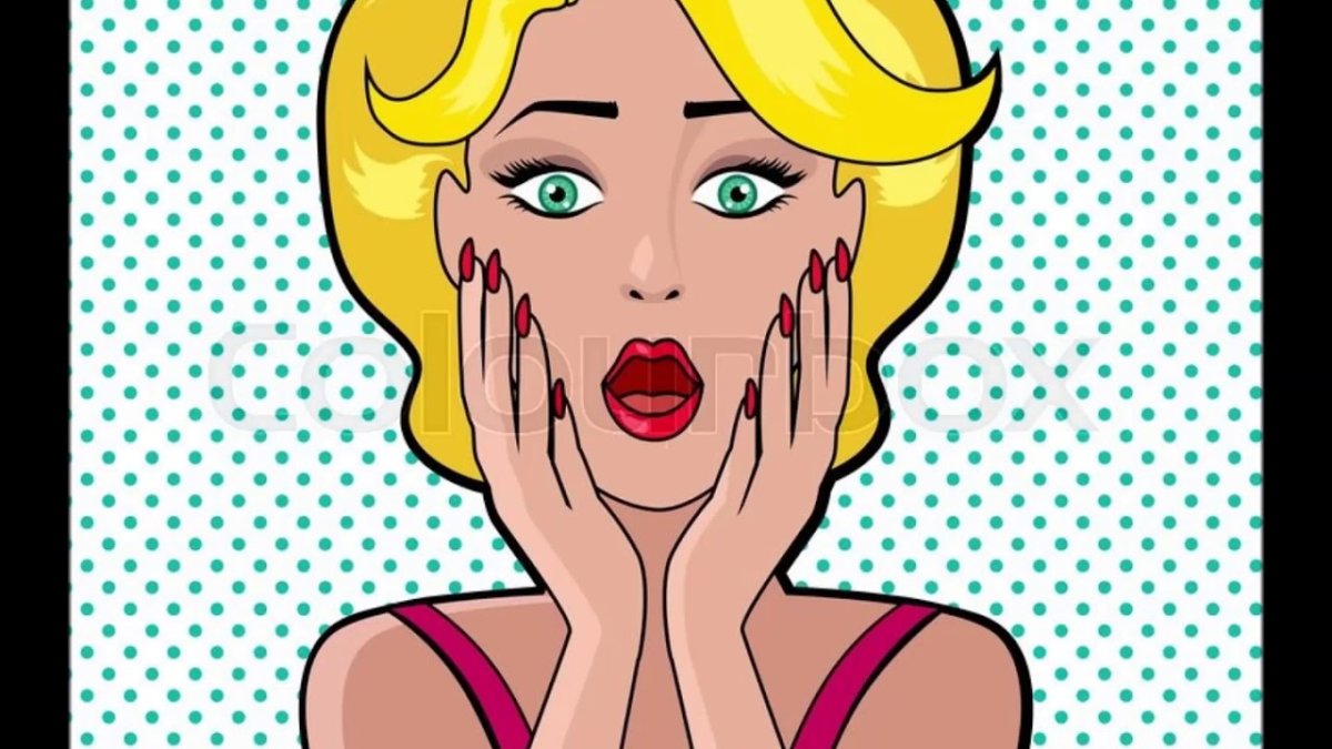 Мультяшная бабуля в полный рост