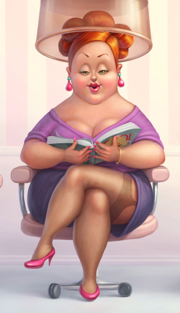 Бабушка рисунок