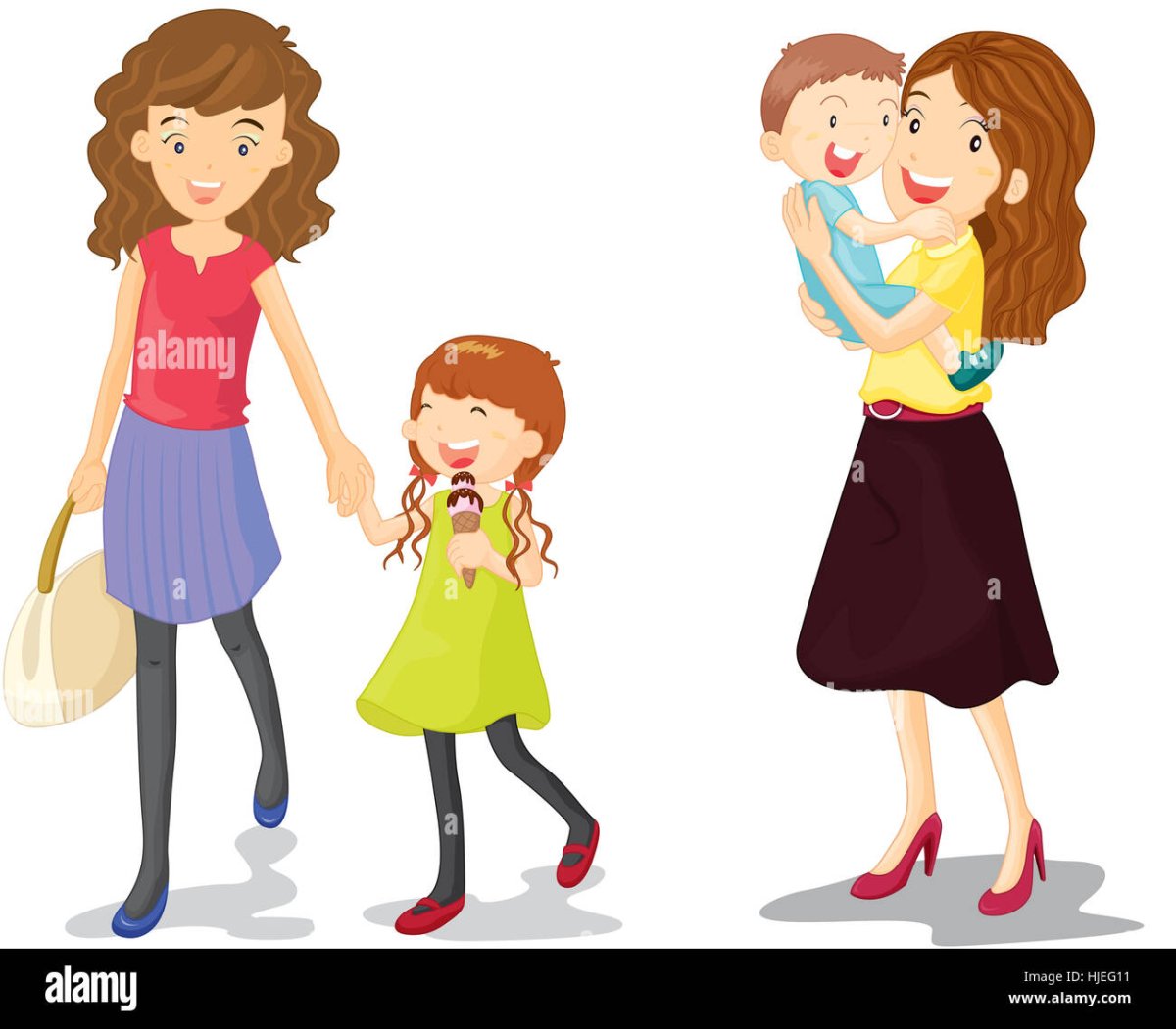 Тетка бежит