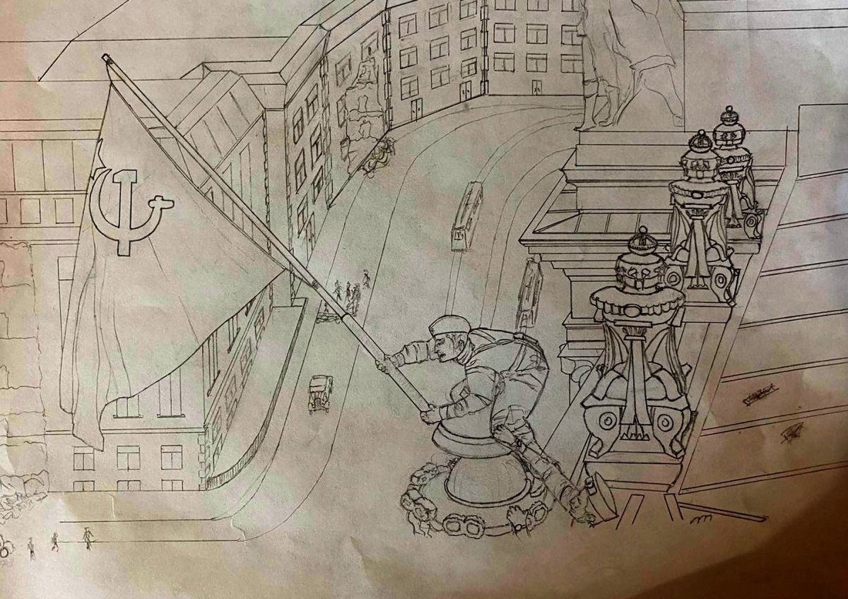 Рисунки на военную тему