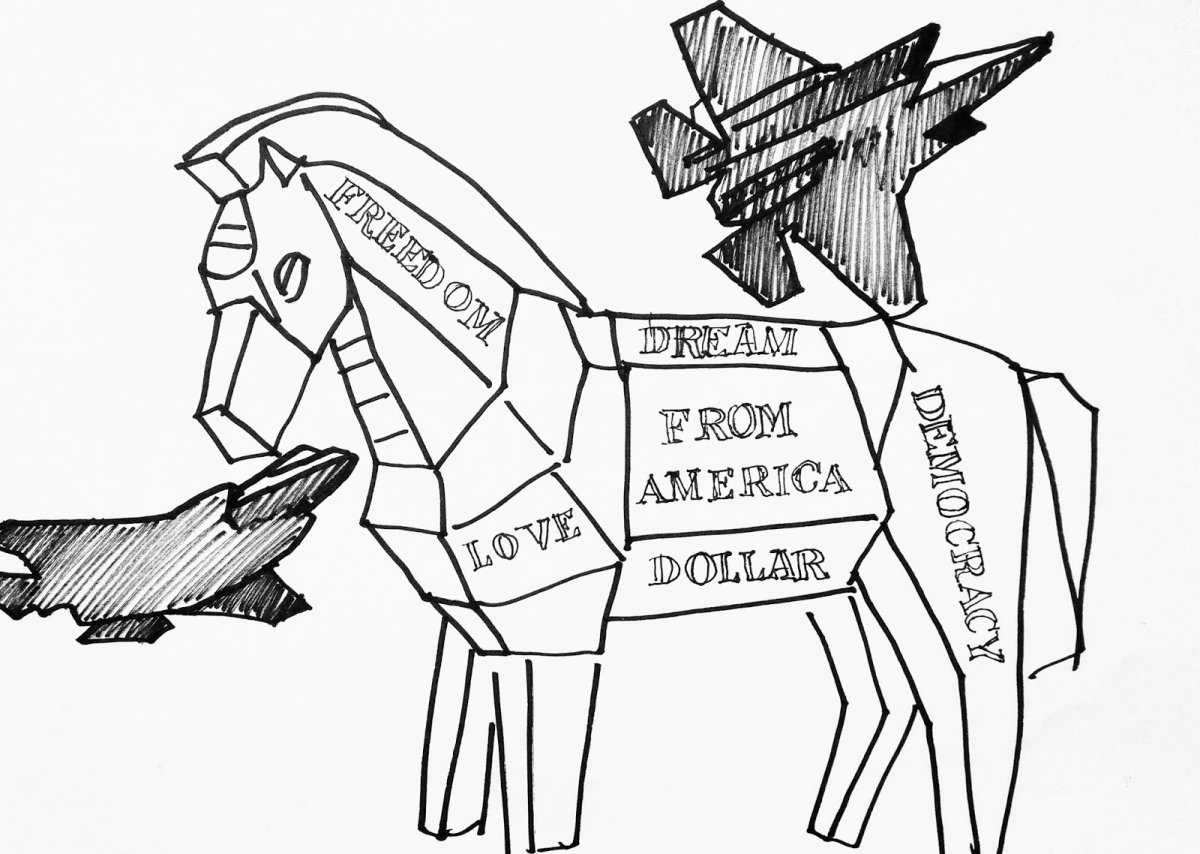 Троянский конь чертеж