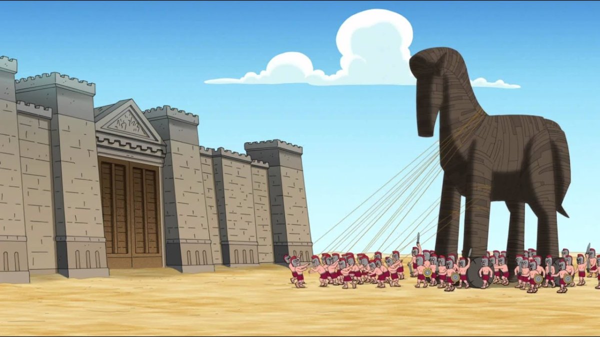 Данайтс Троянский конь