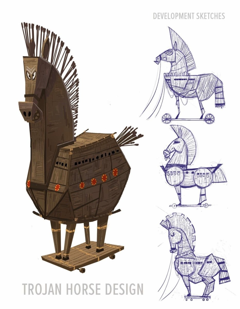 Древняя Греция Троянский конь