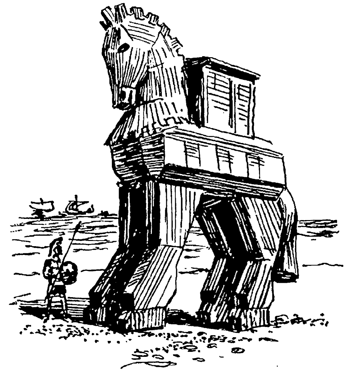 Троянский конь Одиссей Одиссей