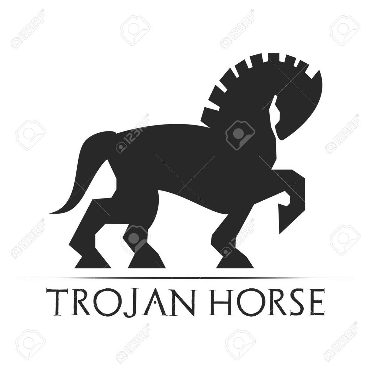 Троянский конь эмблема