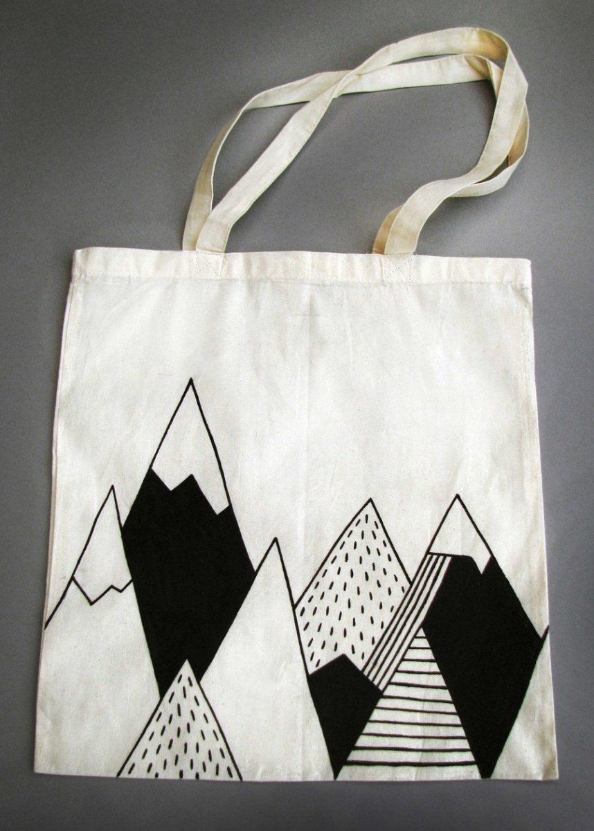 Роспись холщовых сумок