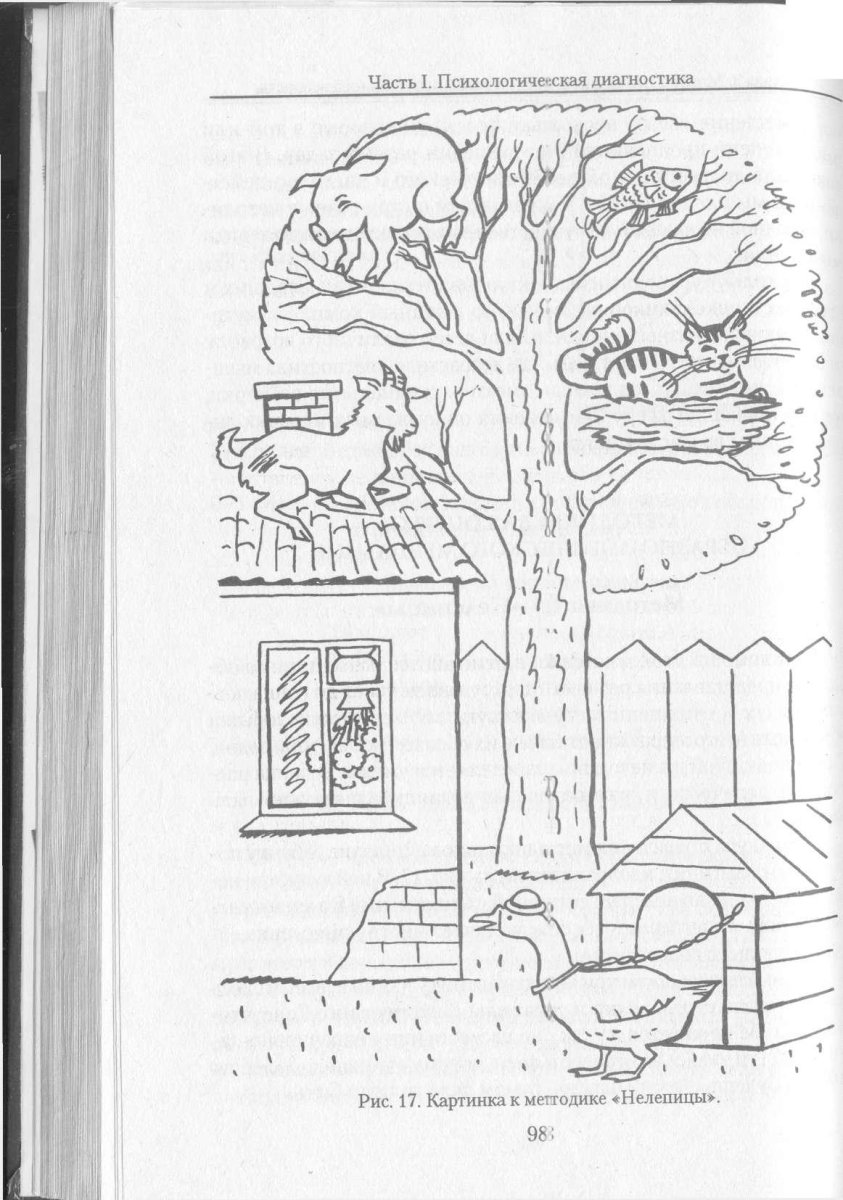 Методика нелепицы Немов