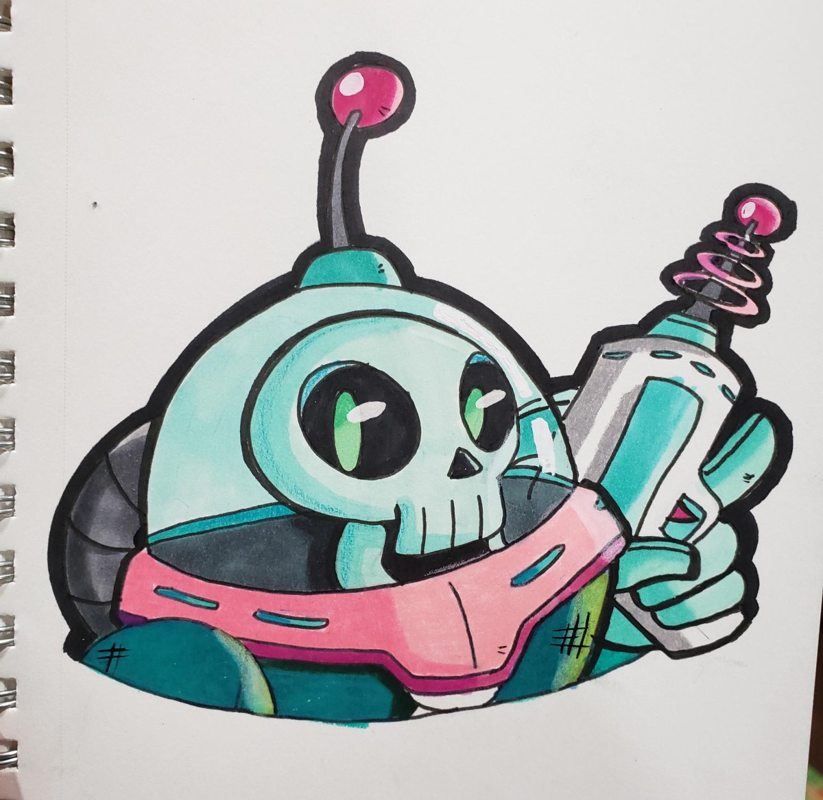 Череп на джинсовке