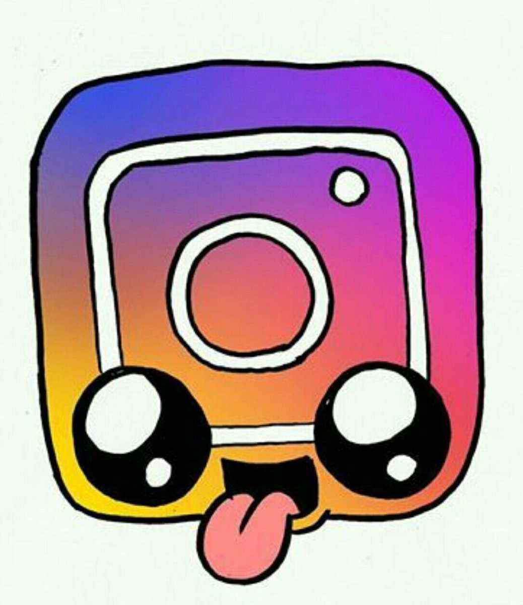 Красивый значок инстаграмма