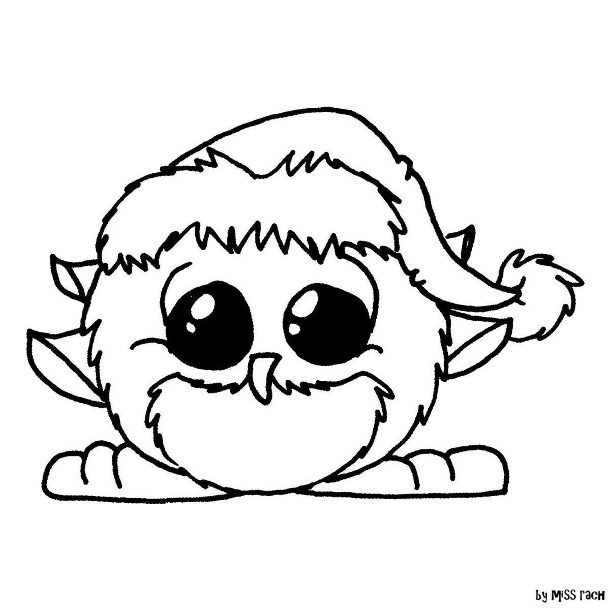Раскраски для девочек Совята