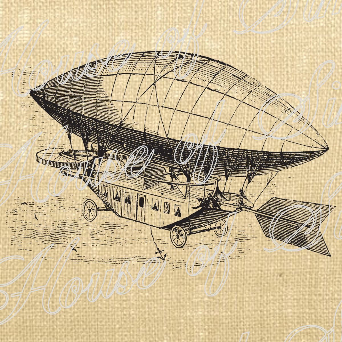 Дирижабль Винтаж