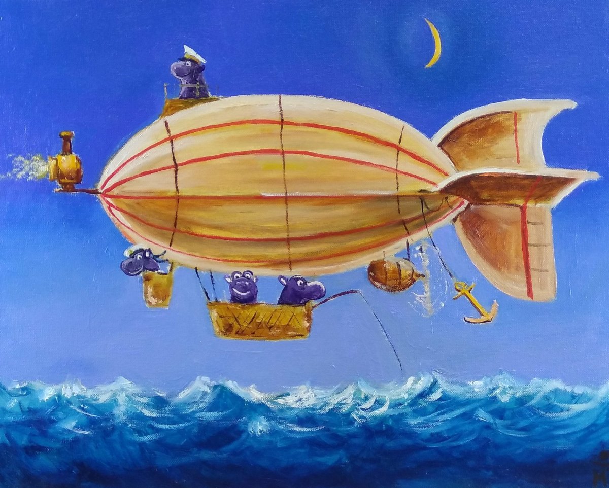 Сказочный дирижабль