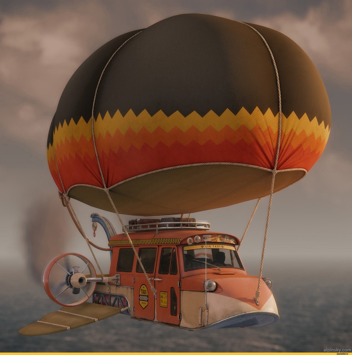 Воздушный дирижабль