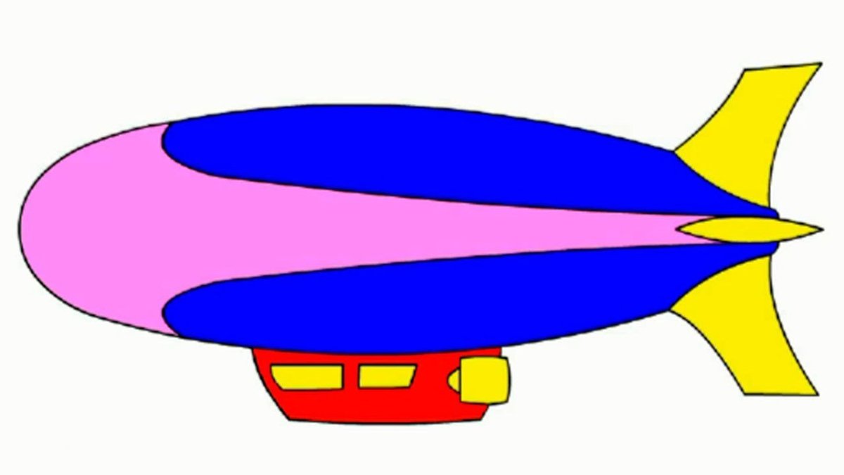 Дирижабль для дошкольников