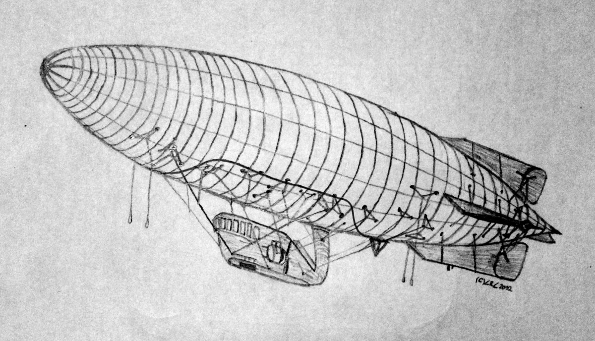 Жан Батист Мари Шарль мёнье дирижабль