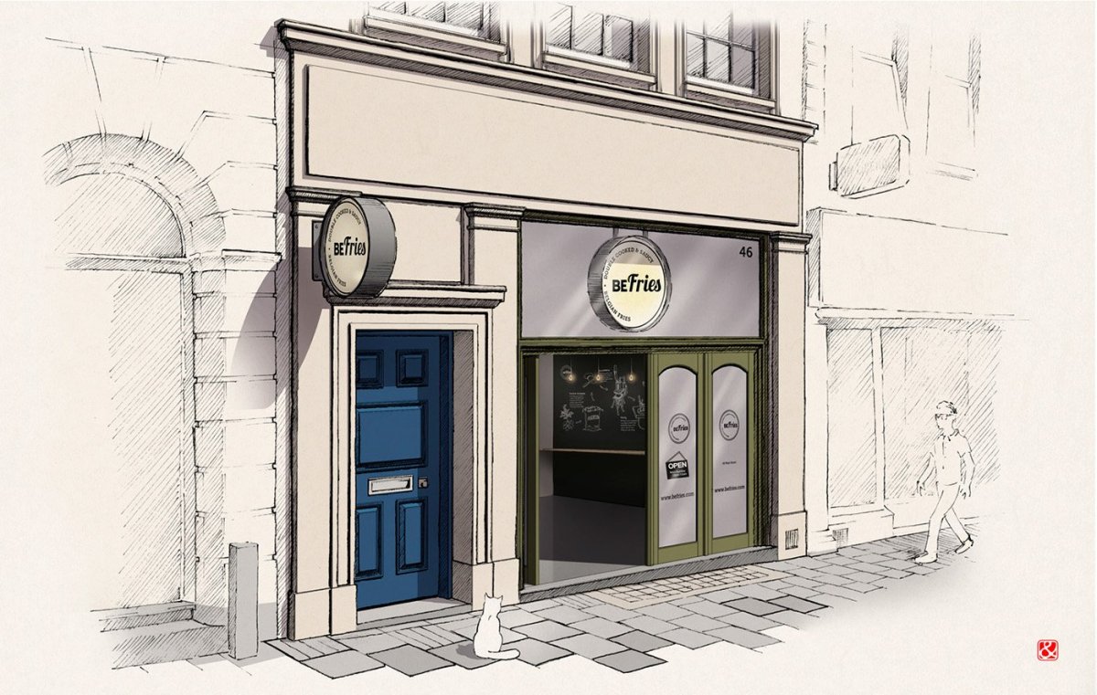 Эскиз витрины