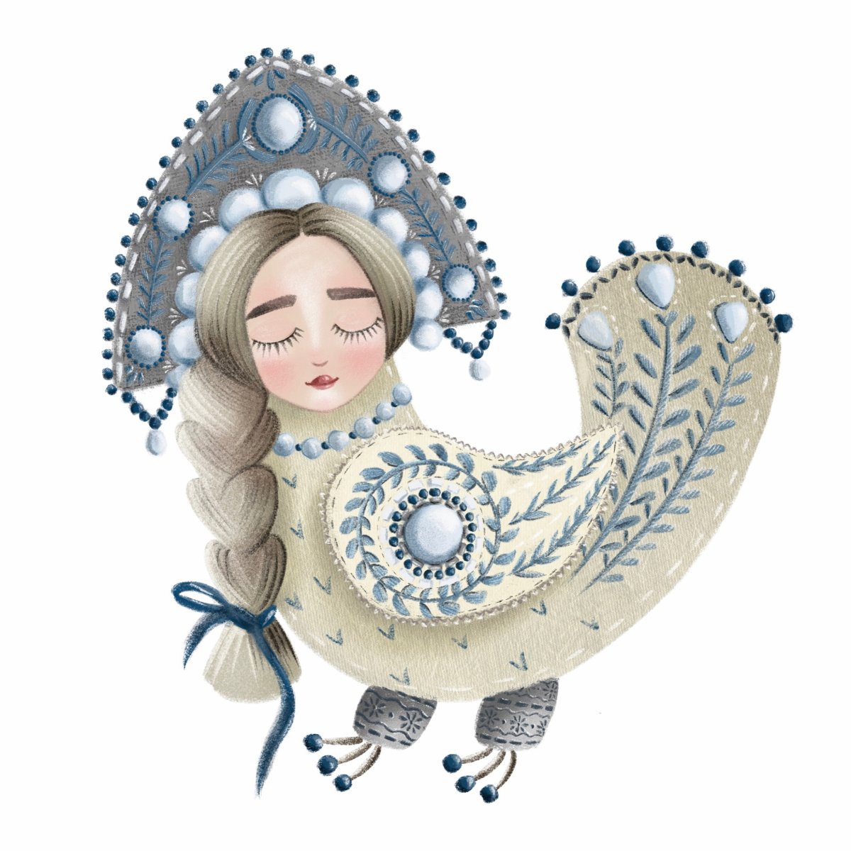 Птица Сирин Вертинская