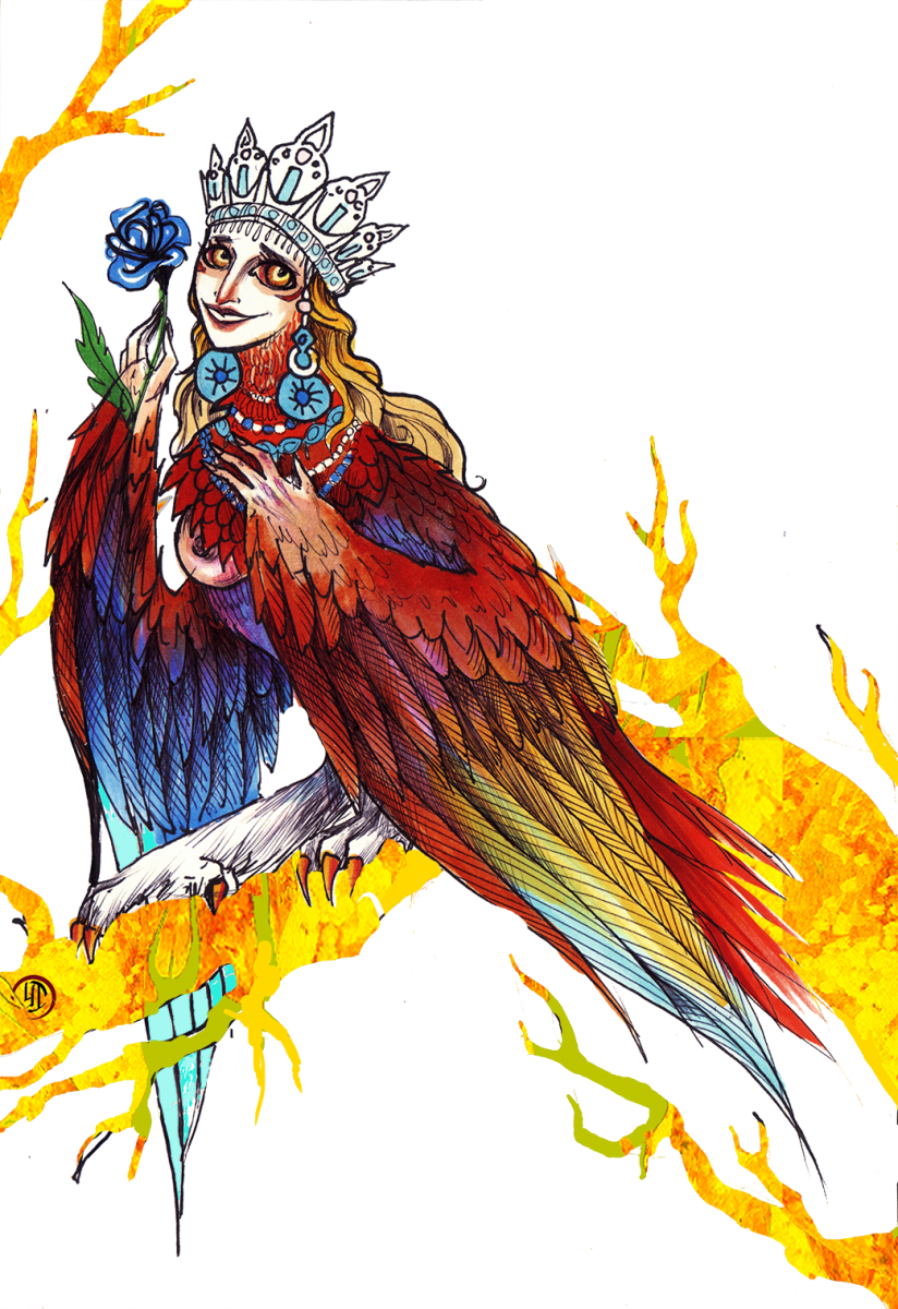 Птица Сирин и алконост