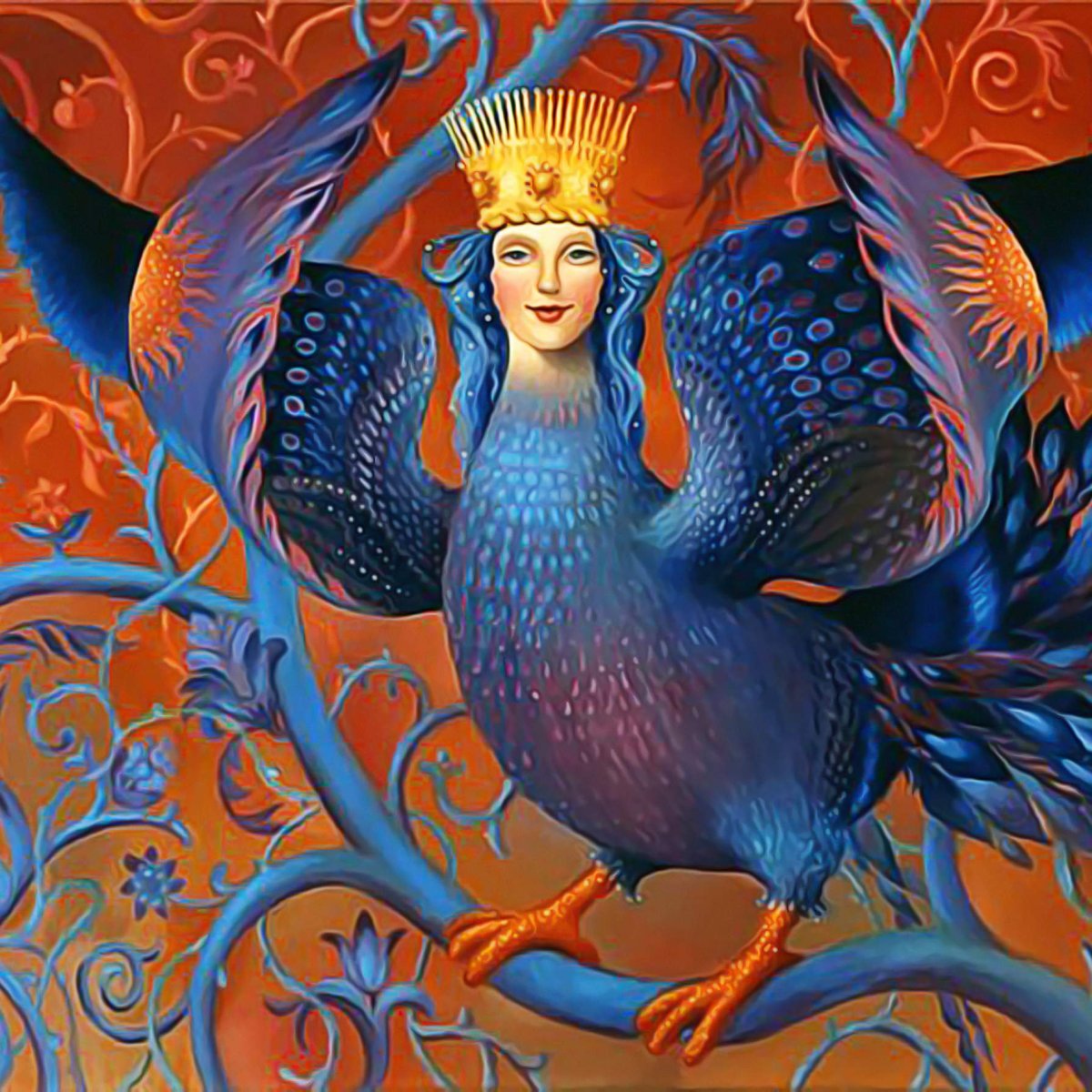 Сирин алконост Гамаюн