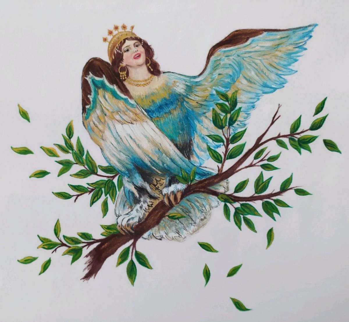 Птицы Сирин и алконост в славянской мифологии