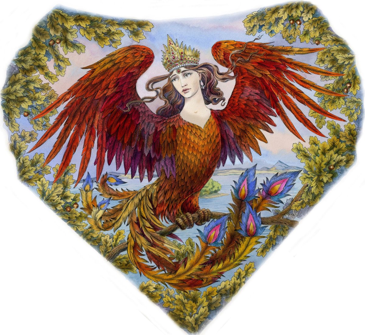 Алконост картина